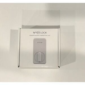 Wyze Lock Smart WiFi Bluetooth Deadbolt Silver with Gateway and Keypad Bundle